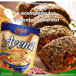 Enrollado de avena con verduras