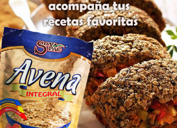 Enrollado de avena con verduras